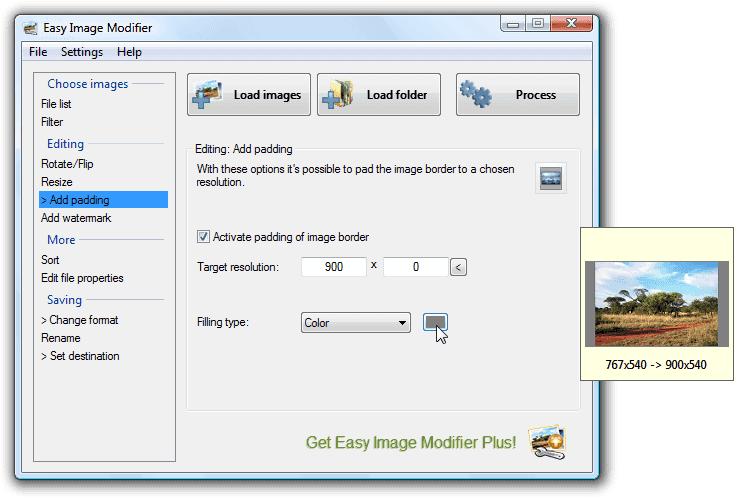 easy image modifier